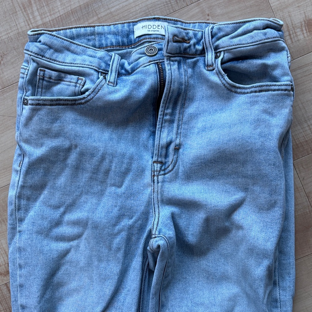 Hidden Women's Light Blue Flare Jeans